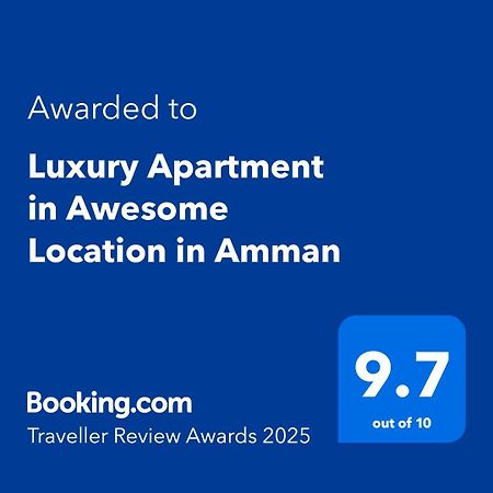 Luxury Apartment In Awesome Location In Amman Bagian luar foto